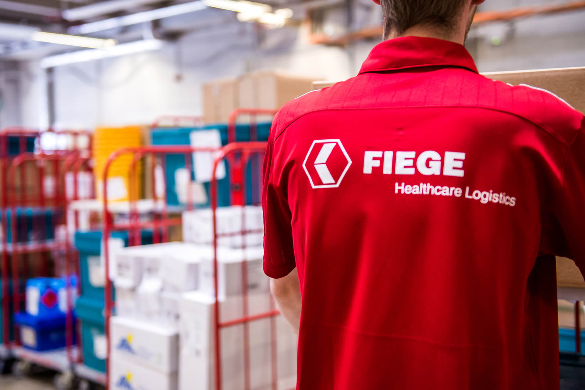 FIEGE Healthcare in the warehouse